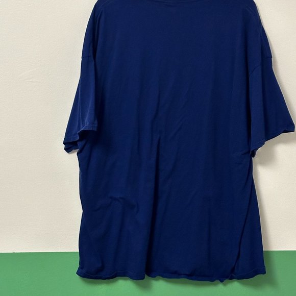 TBRU Station 23 T-Shirt, Size XXXL, Dark blue tee with small pocket graphic - Picture 4 of 5